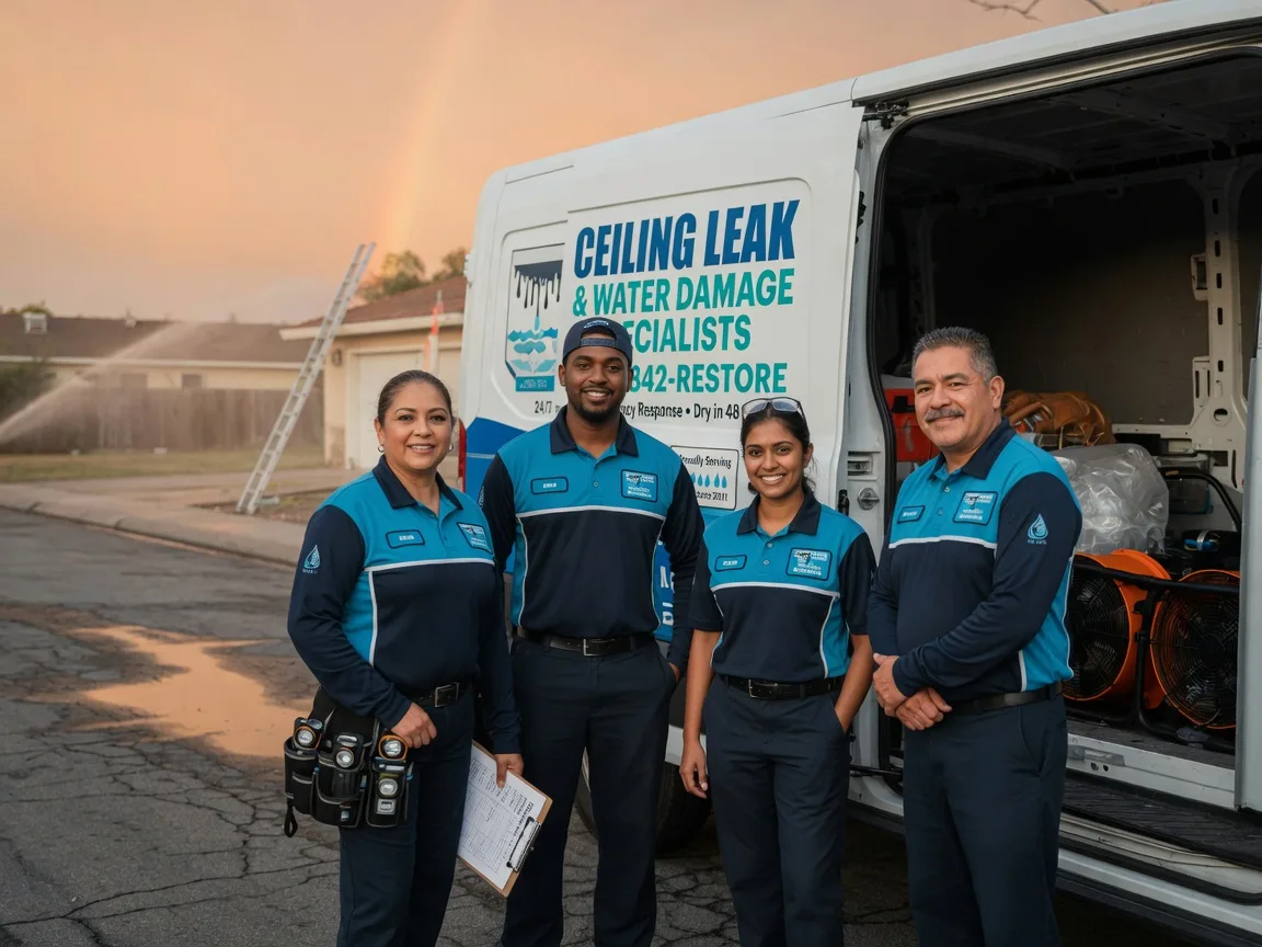 Ceiling Leak Cleanup company in Krakow, WI
